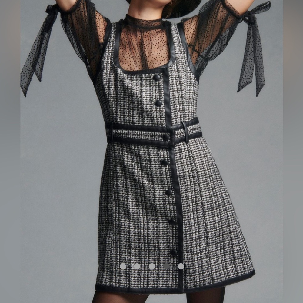 Anthropologie Maeve Tweed Dress Size 14